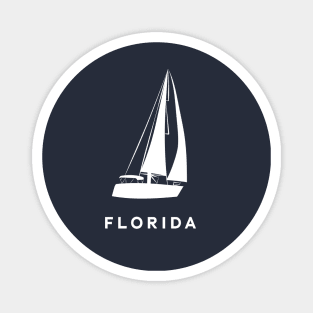 Sailing boat Florida Magnet